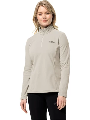 Jack Wolfskin Bluza polarowa "Taununs" w kolorze kremowym rozmiar: XL