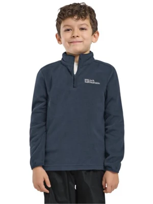 Jack Wolfskin Bluza polarowa "Taunus" w kolorze granatowym rozmiar: 152