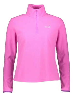 Jack Wolfskin Bluza polarowa "Taunus" w kolorze różowym rozmiar: L