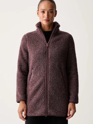Jack Wolfskin bluza rozpinana damska HIGH CURL fioletowy