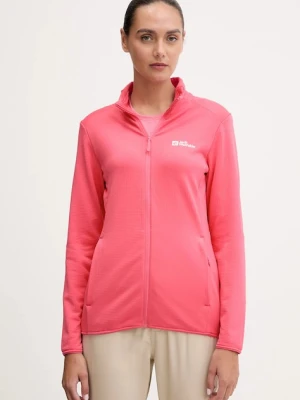 Jack Wolfskin bluza sportowa Kolbenberg kolor różowy gładka A63965