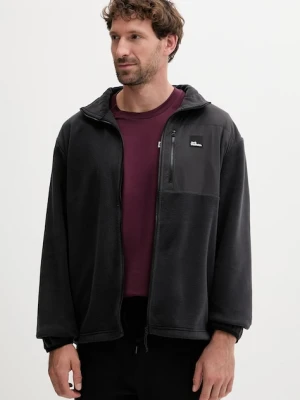 Jack Wolfskin bluza Sumetro męski kolor czarny gładka A64108