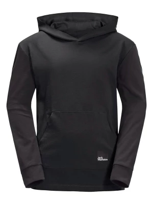 Jack Wolfskin Bluza "Teen" w kolorze czarnym rozmiar: 128