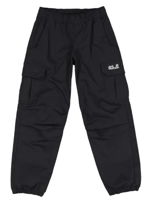 Jack Wolfskin Bojówki w kolorze czarnym rozmiar: 152
