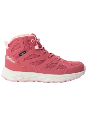 Jack Wolfskin Botki turystyczne "Woodland" w kolorze jasnoróżowym rozmiar: 40