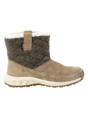 Jack Wolfskin Botki zimowe "Queenstown" w kolorze szarobrązowym rozmiar: 40