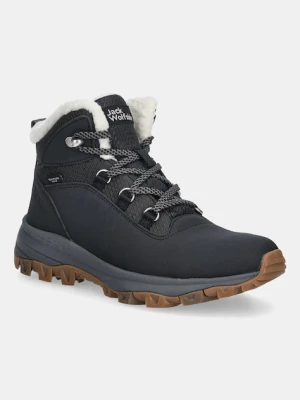 Jack Wolfskin buty Everquest Texapore Mid damskie kolor szary ocieplone