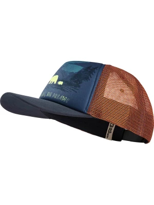 Jack Wolfskin Czapka "Animal" w kolorze granatowo-jasnobrązowym rozmiar: onesize