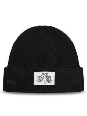 Jack Wolfskin Czapka Badge A61610 Czarny