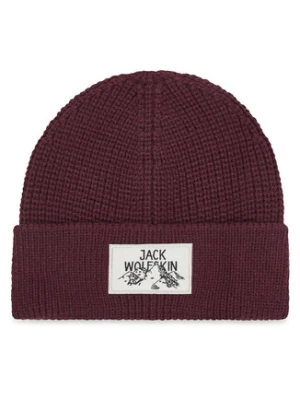 Jack Wolfskin Czapka Badge A61610 Fioletowy