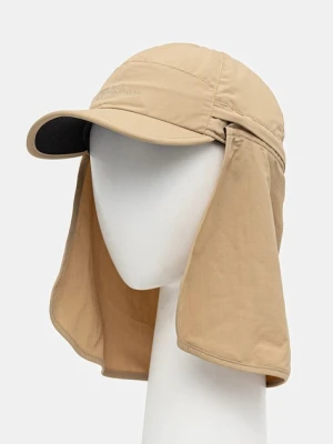 Jack Wolfskin czapka z daszkiem Canyon kolor zielony gładka A63649