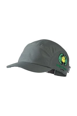 Jack Wolfskin czapka z daszkiem dziecięca SMILEYWORLD kolor zielony z nadrukiem
