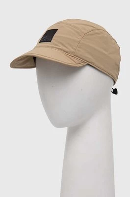 Jack Wolfskin czapka z daszkiem Road Trip kolor beżowy gładka 1906782