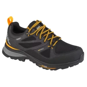 Jack Wolfskin Force Striker Texapore Low M 4038843-6055, Męskie, Czarne, buty trekkingowe, tkanina, rozmiar: 42,5