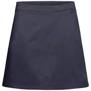 Jack Wolfskin Hilltop Trail Skort W 1505471-1388, Damskie, Granatowe, spódnice, poliester, rozmiar: 36