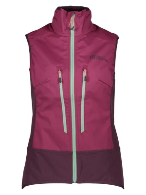 Jack Wolfskin Kamizelka funkcyjna "Alpspitze" w kolorze fioletowym rozmiar: L