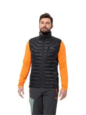 Jack Wolfskin Kamizelka hybrydowa "Routeburn Pro" w kolorze czarnym rozmiar: M