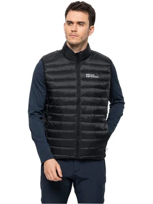 Jack Wolfskin Kamizelka puchowa "Pack&Go" w kolorze czarnym rozmiar: L