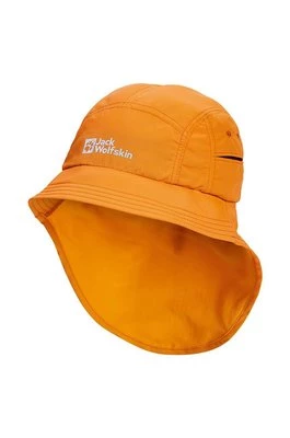 Jack Wolfskin kapelusz dziecięcy VILLI VENT LONG HAT K kolor pomarańczowy