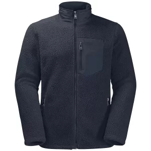 Jack Wolfskin Kingsway Fleece M 1709002-1010, Męskie, Granatowe, polary, poliester, rozmiar: L