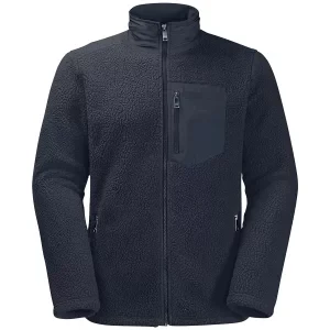 Jack Wolfskin Kingsway Fleece M 1709002-1010, Męskie, Granatowe, polary, poliester, rozmiar: XL