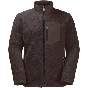 Jack Wolfskin Kingsway Fleece M 1709002-5138, Męskie, Brązowe, polary, poliester, rozmiar: 3XL