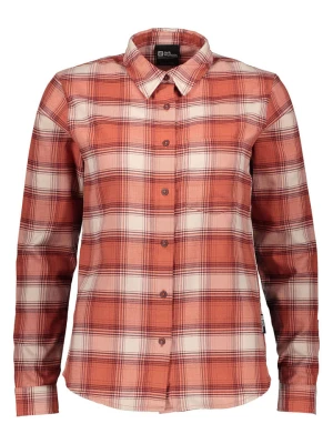 Jack Wolfskin Koszula funkcyjna "Wanderweg" w kolorze pomarańczowym rozmiar: XS