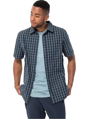 Jack Wolfskin Koszula "Hot Springs" - Regular fit - w kolorze granatowym rozmiar: M