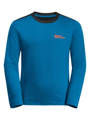 Jack Wolfskin Koszulka funkcyjna "Actamic" w kolorze niebieskim rozmiar: 152