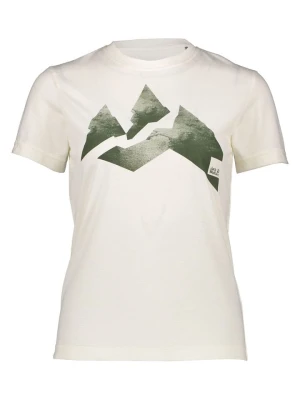 Jack Wolfskin Koszulka funkcyjna "Nature Mountain" w kolorze kremowym rozmiar: XS
