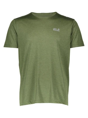 Jack Wolfskin Koszulka funkcyjna "Pack & Go" w kolorze khaki rozmiar: S