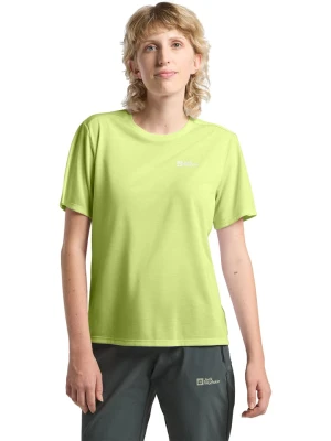 Jack Wolfskin Koszulka funkcyjna "Vonnan" w kolorze limonkowym rozmiar: XS