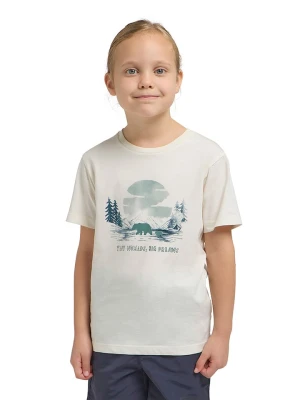 Jack Wolfskin Koszulka "Graphic" w kolorze białym rozmiar: 116