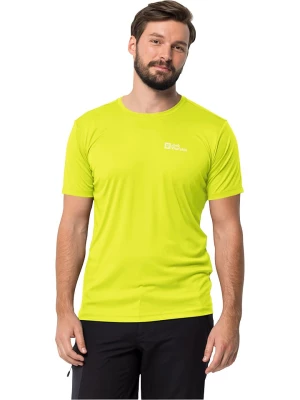 Jack Wolfskin Koszulka sportowa "Tech" w kolorze żółtym rozmiar: S