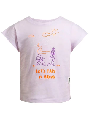Jack Wolfskin Koszulka "Take a Break" w kolorze fioletowym rozmiar: 176
