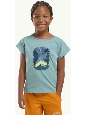 Jack Wolfskin Koszulka w kolorze turkusowym rozmiar: 104