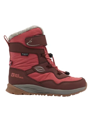Jack Wolfskin Kozaki zimowe "Polar Bear" w kolorze bordowo-różowym rozmiar: 30