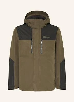 Jack Wolfskin Kurtka 2 W 1 Jasper braun