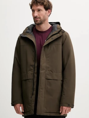 Jack Wolfskin kurtka COLD CAMP kolor zielony zimowa A65022