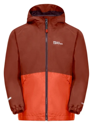 Jack Wolfskin Kurtka funkcyjna 3w1 "Iceland" w kolorze czerwonym rozmiar: 164