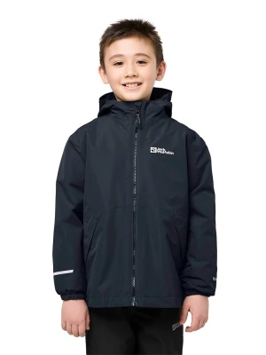 Jack Wolfskin Kurtka funkcyjna 3w1 "Iceland" w kolorze granatowym rozmiar: 128