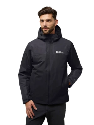Jack Wolfskin Kurtka funkcyjna "Jasper" w kolorze czarnym rozmiar: L