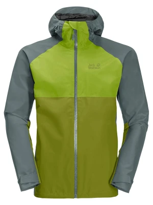 Jack Wolfskin Kurtka funkcyjna "Mount Isa" w kolorze zielono-szarym rozmiar: XL