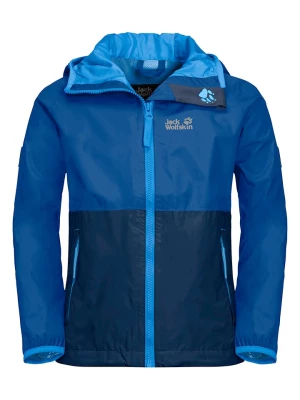 Jack Wolfskin Kurtka funkcyjna "Rainy Days" w kolorze niebieskim rozmiar: 128