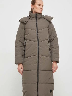 Jack Wolfskin kurtka Karolinger damska kolor szary zimowa 1207481