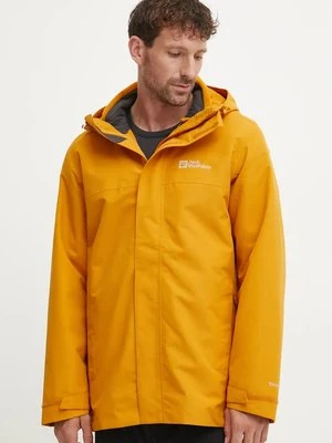 Jack Wolfskin kurtka outdoorowa Altenberg 3IN1 kolor pomarańczowy A61864