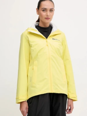 Jack Wolfskin kurtka outdoorowa Moonrise 3in1 żółty