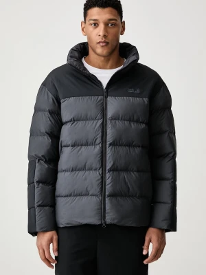 Jack Wolfskin kurtka pikowana męska ICY HOLLOW szary