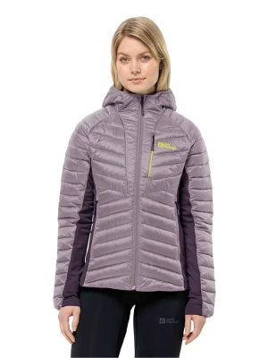Jack Wolfskin Kurtka pikowana "Routeburn Pro" w kolorze fioletowym rozmiar: M