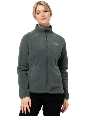 Jack Wolfskin Kurtka polarowa "Moonrise" w kolorze ciemnozielonym rozmiar: XXL